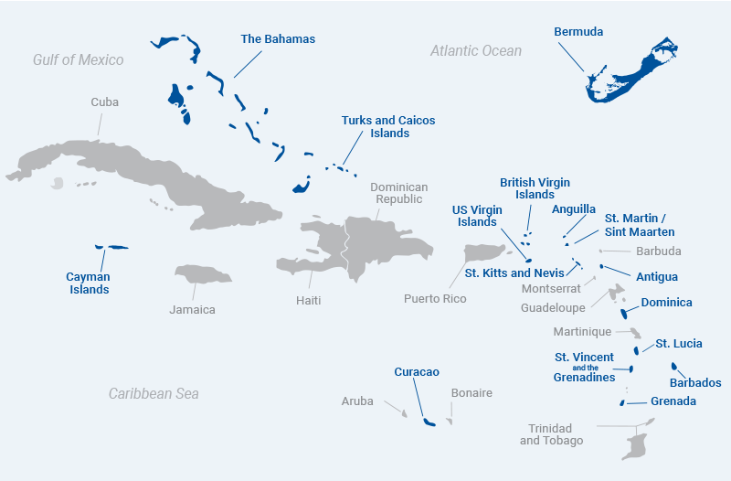 Map of BF&M Operational Region