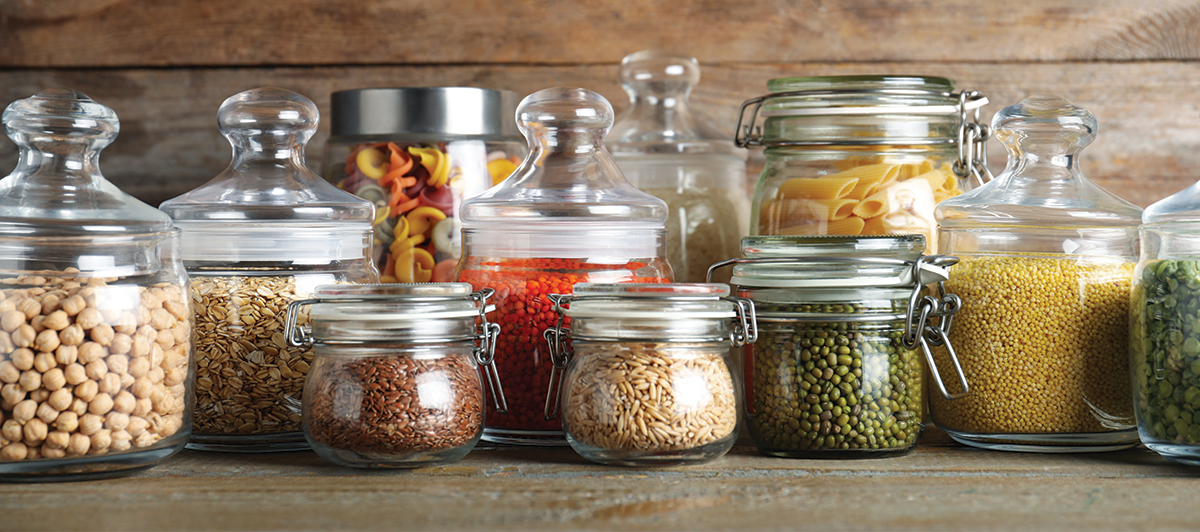Stocking up your pantry with healthy foods that last